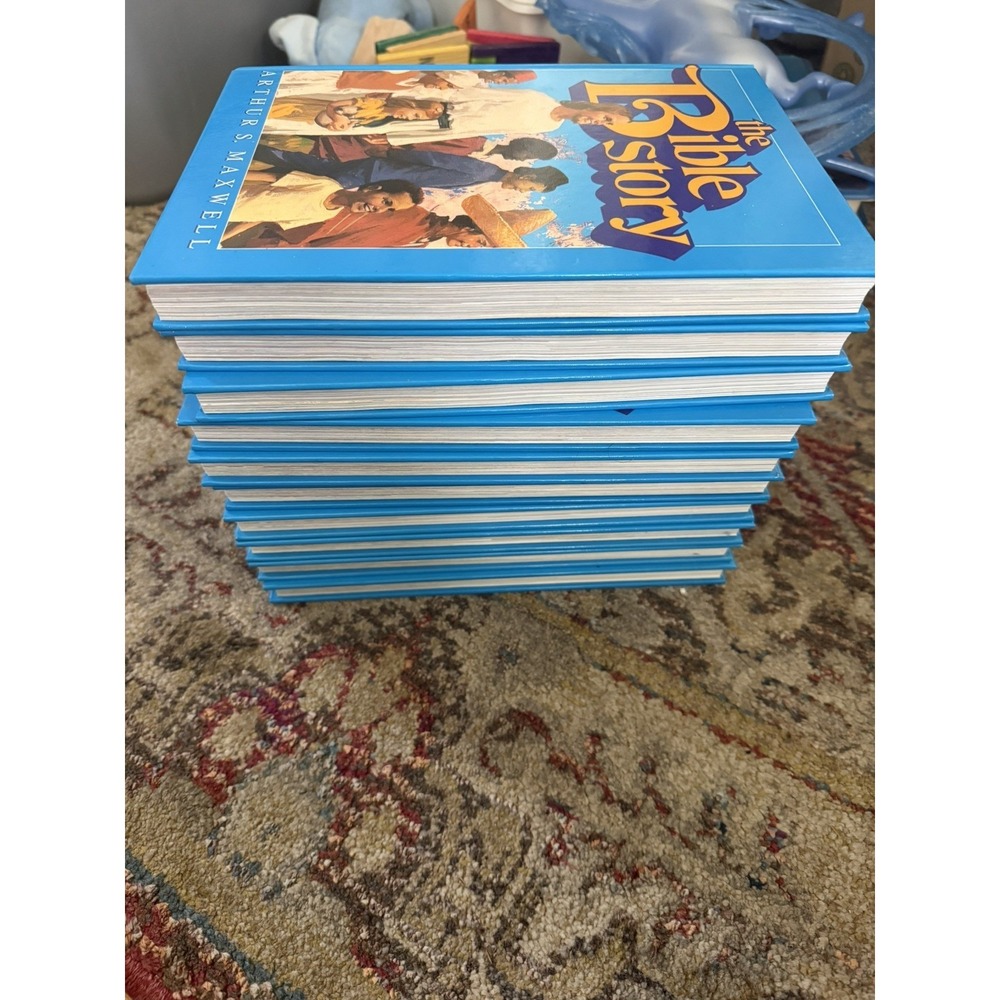 The Bible Story 10 Volume Complete Hardcover Book Set Arthur S. Maxwell 1994 - Picture 4 of 4